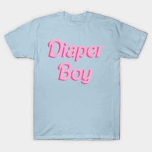 Diaper Boy - doll font T-Shirt